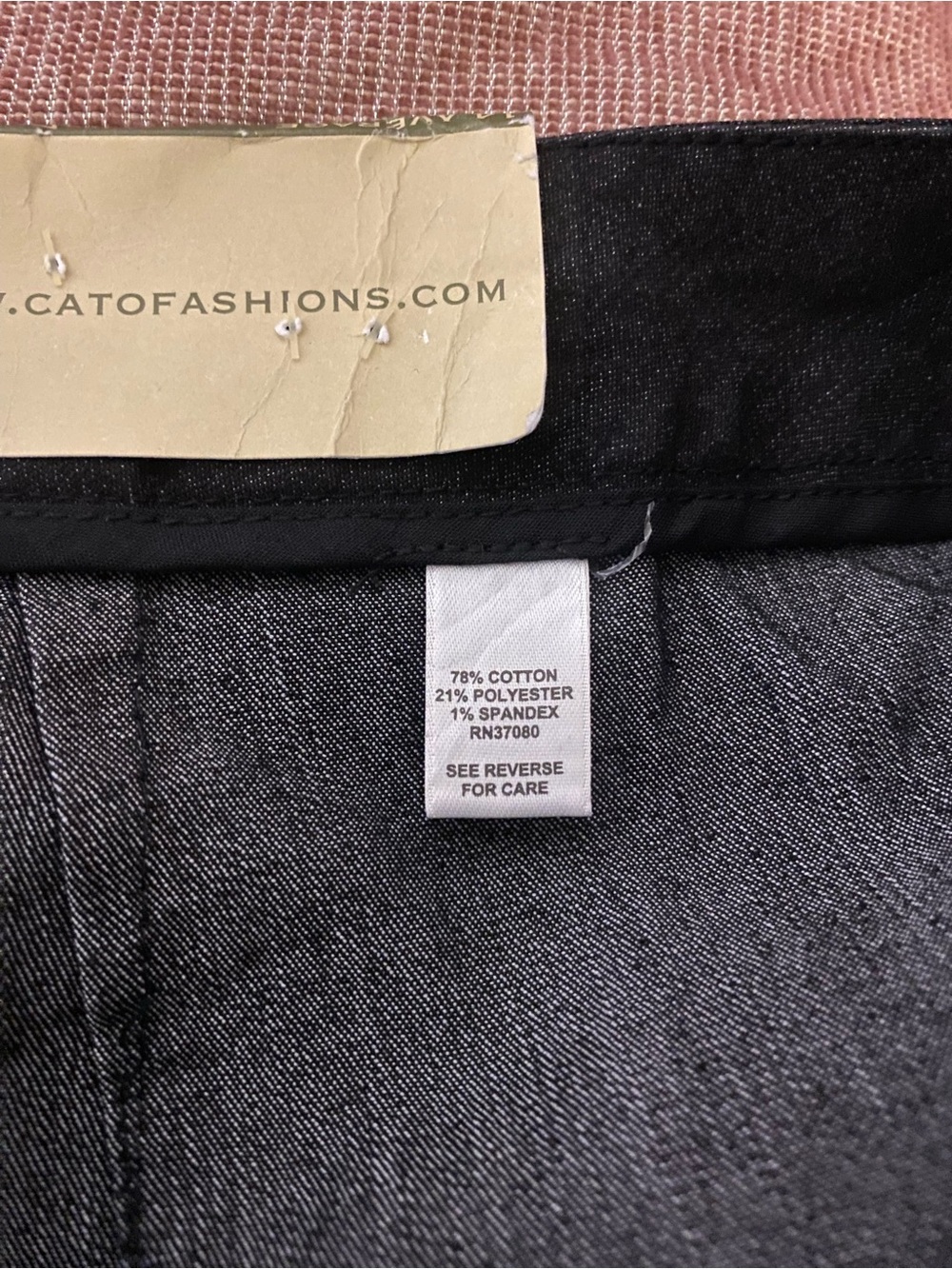 Cato’s Denim Dress Trousers Size 14 NWT - Picture 9 of 9